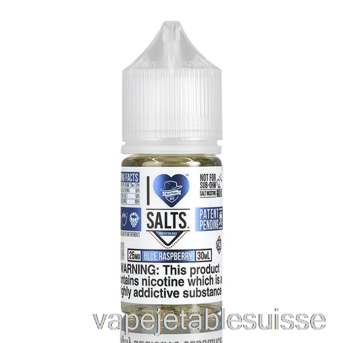 Vape Suisse Framboise Bleue - J'aime Les Sels - 30ml 50mg